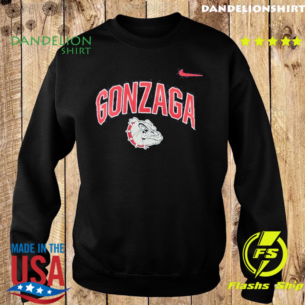 Gonzaga Bulldogs Arch Over Logo shirt, hoodie, sweater ...