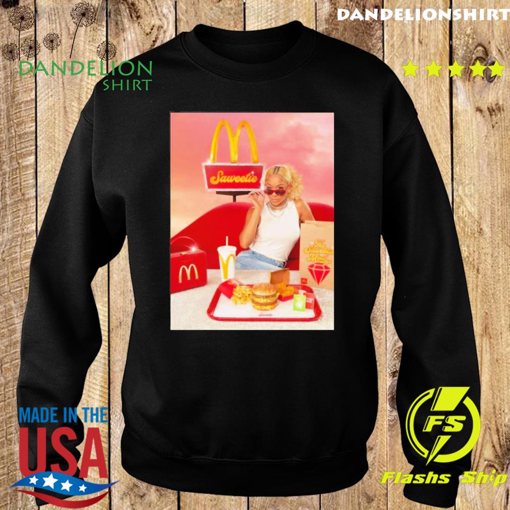 saweetie shirt mcdonalds