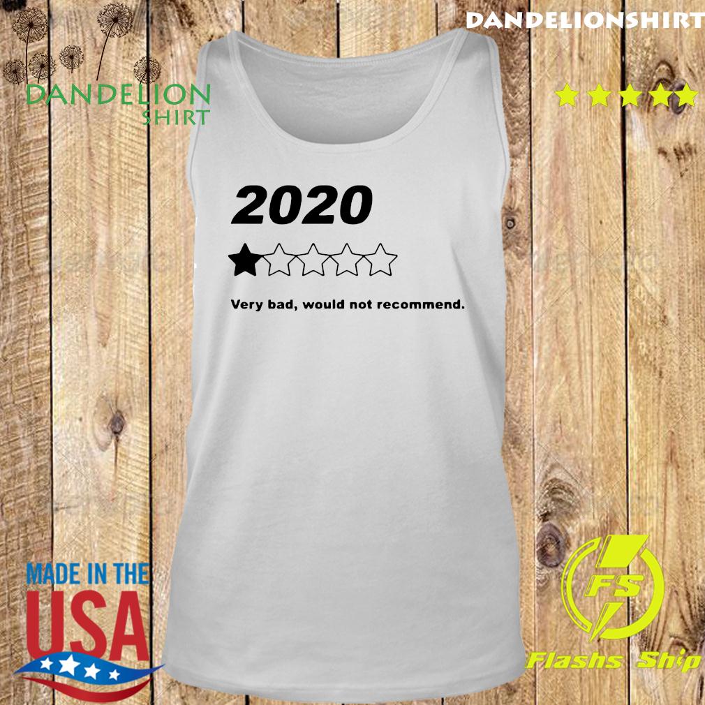 2020 shirt would not recommend