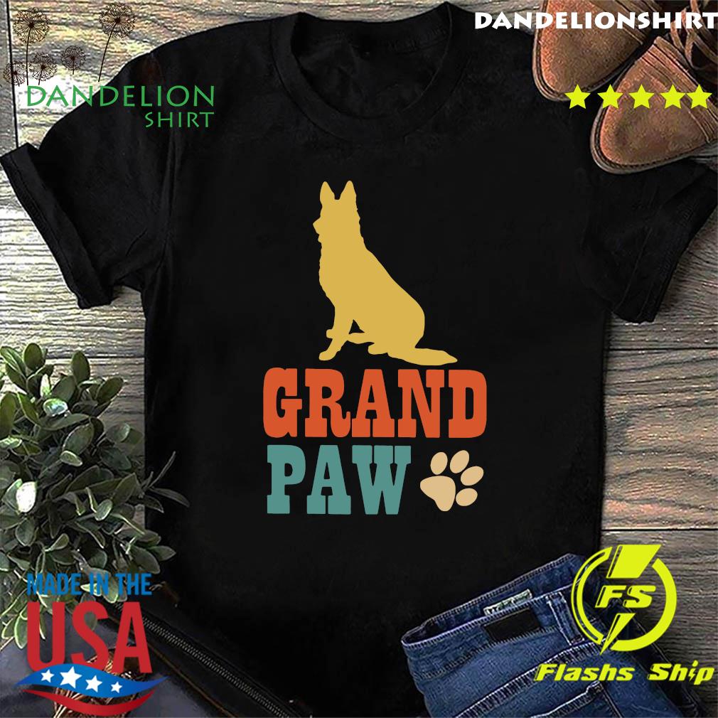 grand paw dog shirt