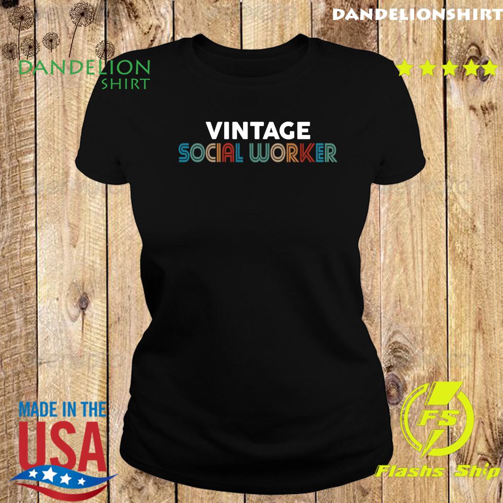 vintage social worker shirt