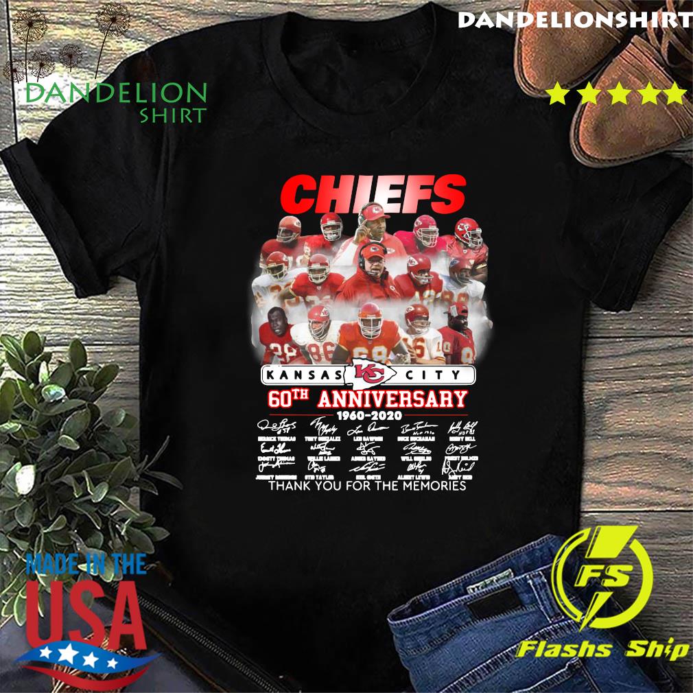 Kansas City Chiefs 60th Anniversary 1960 2020 Thank You For The ...